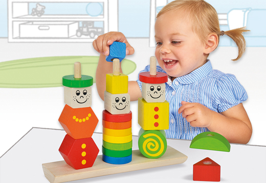 Puzzle apilable de figuras madera 20 piezas_1