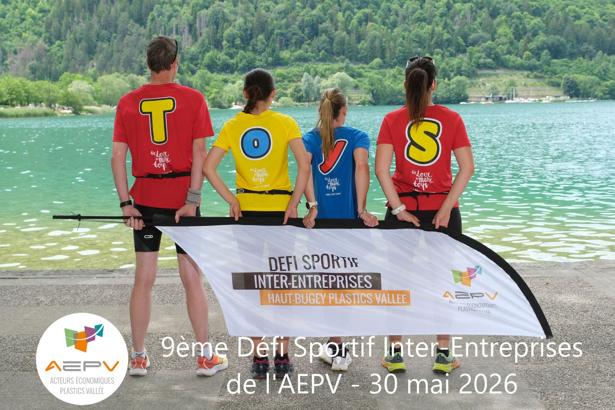 Equipe Smoby Toys défi inter-entreprises AEPV 2026 (2)