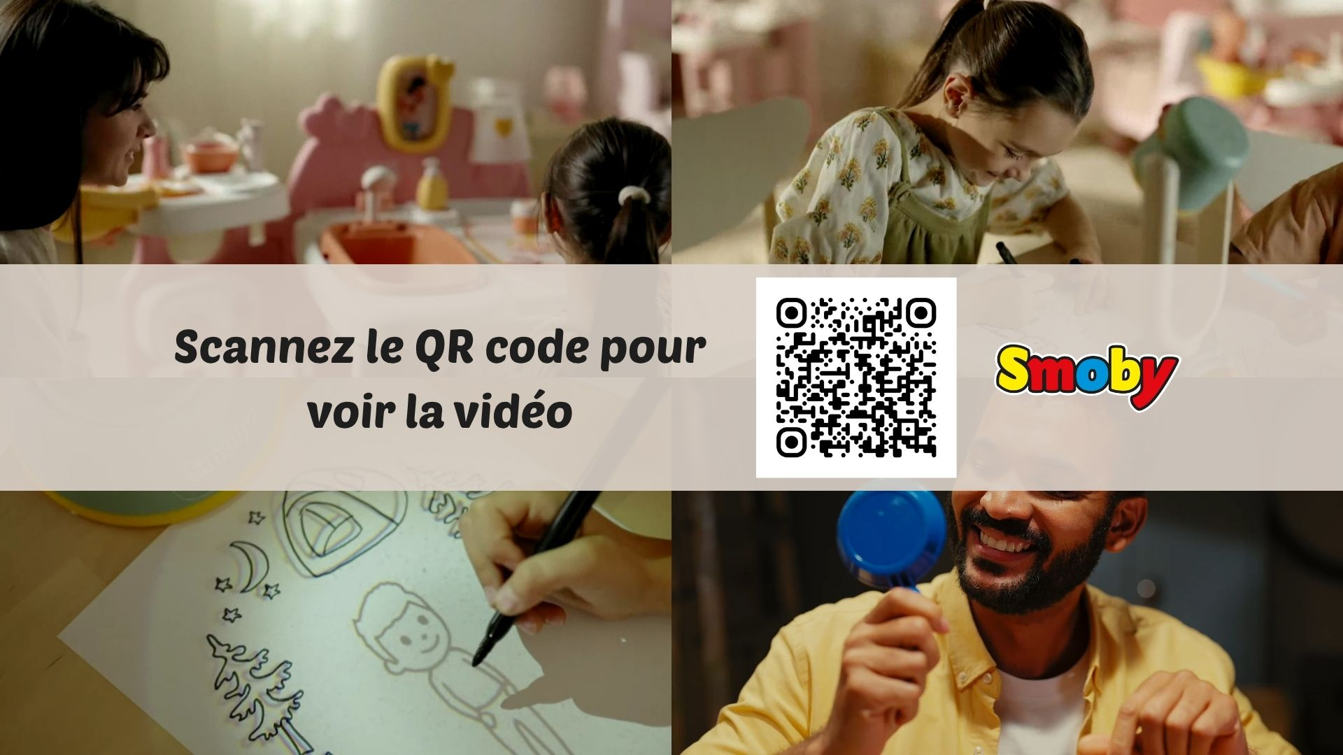 Visuel Article Smoby Brand Vidéo (QR code)