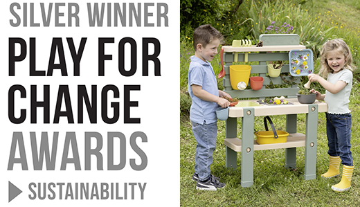 Kuchnia błotna Smoby zdobywa nagrodę „Play for Change Award”