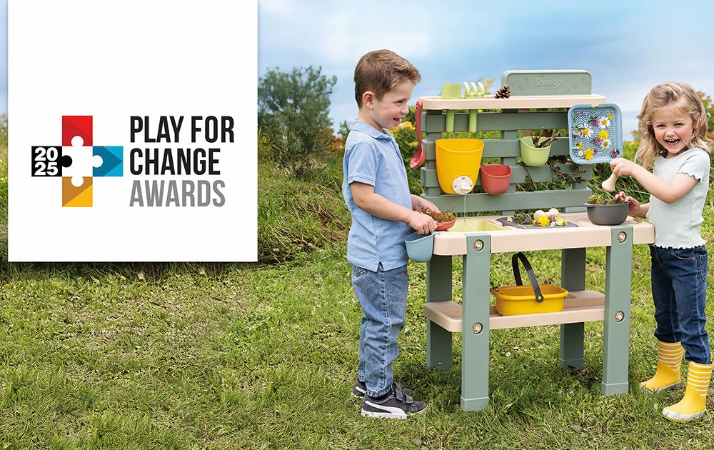 Smoby Matschküche gewinnt „Play for Change Award”