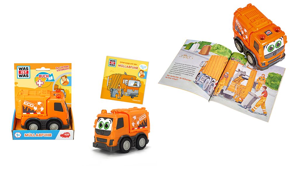 Gamme de produits commune : Dickie Toys et Tessloff Verlag