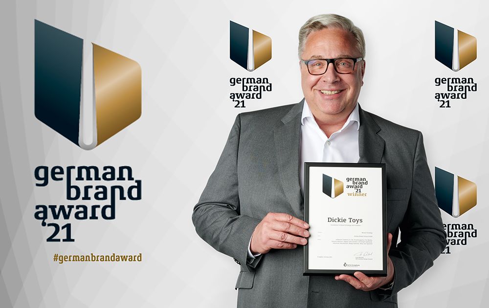 Dickie Toys receives the German Brand Award 2021