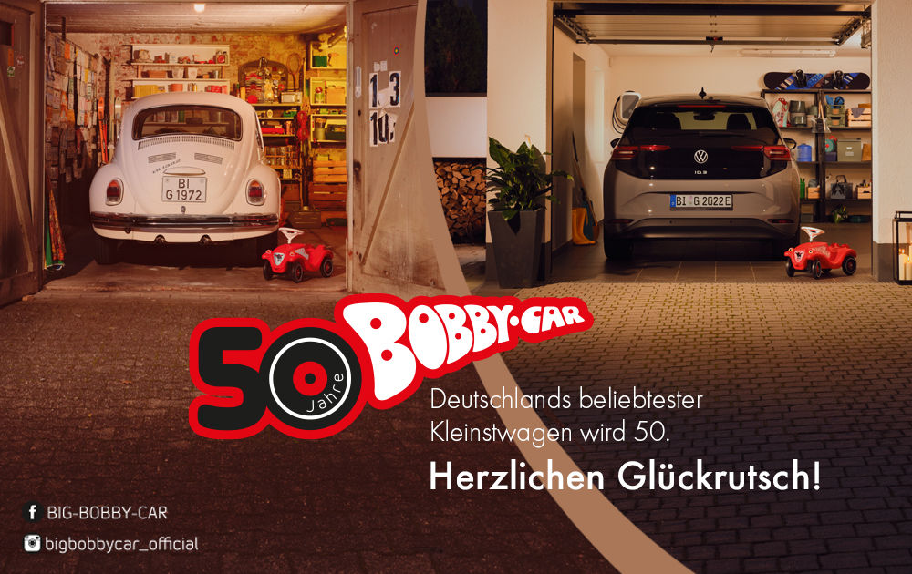 Büffelstark! 50 Jahre BIG-Bobby-Car Classic